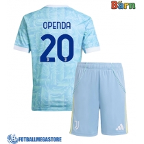 Fotballdrakt Barn Juventus Lois Openda #20 Bortedraktsett 2025-26 Kortermet (+ Korte bukser)